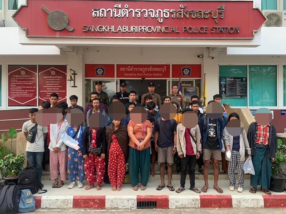 More Than 400 Burmese Migrant Workers Arrested For Illegal Entry To 